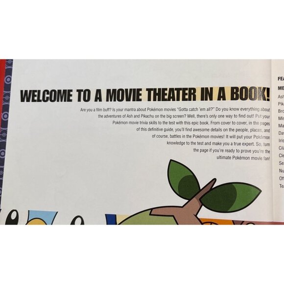 Pokémon Movie Companion Hardcover Book No Poster - Picture 6 of 15